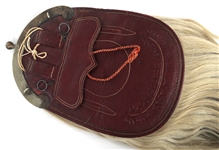 SCOTTISH HORSE HAIR DRESS SPORRAN BY L.C. & CO. 