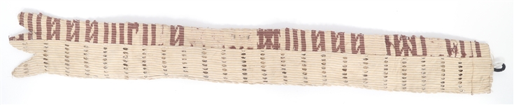 AFRICAN YORUBA BEADED DIVINER'S SASH