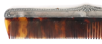 WEIGHTED STERLING FOSTER & BAILEY VANITY SET 