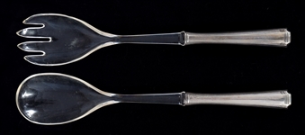 WEIGHTED STERLING SILVER SERVING PIECES 