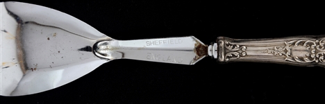 WEIGHTED STERLING SILVER SERVING PIECES 