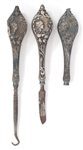 WEIGHTED STERLING SILVER VANITY / DRESSER SET & FRAME