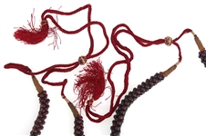 GARNET BEADED NECKLACES 