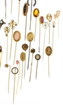 GOLD FILLED & PLATED COSTUME STICK PINS