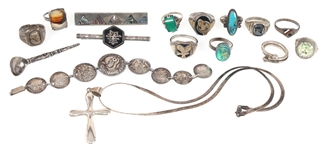 STERLING SILVER FASHION JEWELRY - RINGS & MORE