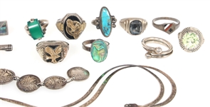 STERLING SILVER FASHION JEWELRY - RINGS & MORE