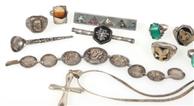 STERLING SILVER FASHION JEWELRY - RINGS & MORE