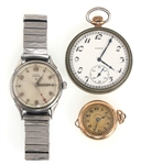 POCKET WATCHES & WRISTWATCH FOR PARTS OR REPAIR
