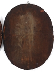 19TH C. DUTCH OIL ON WOOD PANEL PORTRAIT PAINTINGS