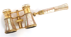 LEMAIRE FABT. PARIS MOTHER OF PEARL OPERA GLASSES
