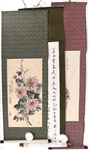 CHINESE PAINTED PAPER SCROLLS 