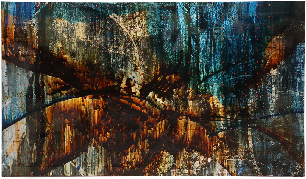 PAUL TAMANIAN ECHO BOOM PAINT ON ALUMINUM 