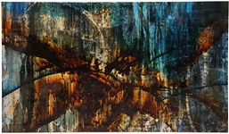 PAUL TAMANIAN ECHO BOOM PAINT ON ALUMINUM 