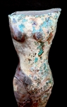 ESTELLA FRANSBERGEN FEMALE TORSO CERAMIC SCULPTURE 