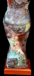ESTELLA FRANSBERGEN FEMALE TORSO CERAMIC SCULPTURE 