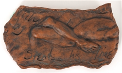 BARBARA BALZER TERRA COTTA FIGURAL PLAQUES