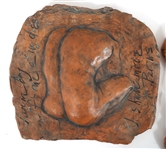 BARBARA BALZER TERRA COTTA FIGURAL PLAQUES