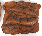 BARBARA BALZER TERRA COTTA FIGURAL PLAQUES