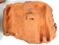 BARBARA BALZER TERRA COTTA FIGURAL PLAQUES
