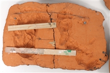BARBARA BALZER TERRA COTTA FIGURAL PLAQUES