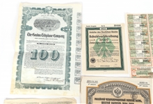 19th - EARLY 20th C. US RUSSIA & GERMANY BONDS