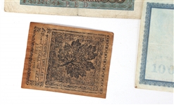 WWI GERMAN REICHSMARK & WORLD CURRENCY NOTES