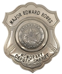 HONORARY DEPUTY SHERIFF MAJOR BOWES TULSA OK BADGE