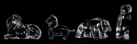 BACCARAT CRYSTAL ANIMAL & MYTHICAL FIGURINES