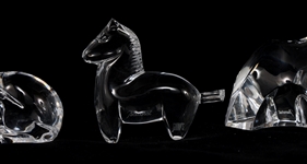 BACCARAT CRYSTAL ANIMAL & MYTHICAL FIGURINES