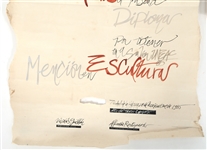 20TH C. FAUSTO RAMOS VALDES PHOTO & DOCUMENT ARCHIVE 