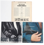 AUTOGRAPHED VINYL ALBUMS - CAMPBELL, PONCE, WINWOOD