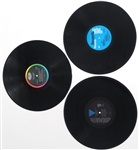AUTOGRAPHED VINYL ALBUMS - CAMPBELL, PONCE, WINWOOD
