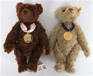 STEIFF TEDDY BEARS OF THE YEAR WITH MEDALLIONS
