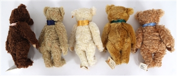 STEIFF TEDDY BEARS OF THE YEAR WITH MEDALLIONS