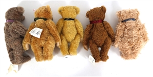 STEIFF TEDDY BEARS OF THE YEAR WITH MEDALLIONS 