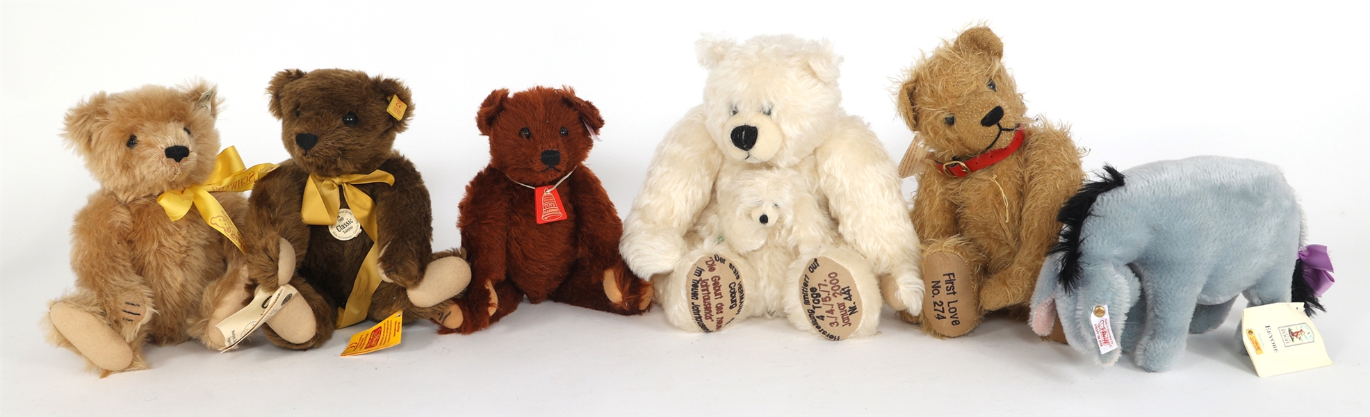 STEIFF & HERMANN COLLECTIBLE PLUSH TOY & TEDDY BEARS 