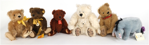 STEIFF & HERMANN COLLECTIBLE PLUSH TOY & TEDDY BEARS 
