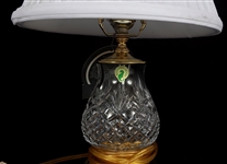 WATERFORD CRYSTAL TABLE LAMP 
