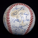 1986 CHICAGO WHITE SOX TEAM AUTOGRAPH BASEBALL