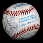 1986 CHICAGO WHITE SOX TEAM AUTOGRAPH BASEBALL