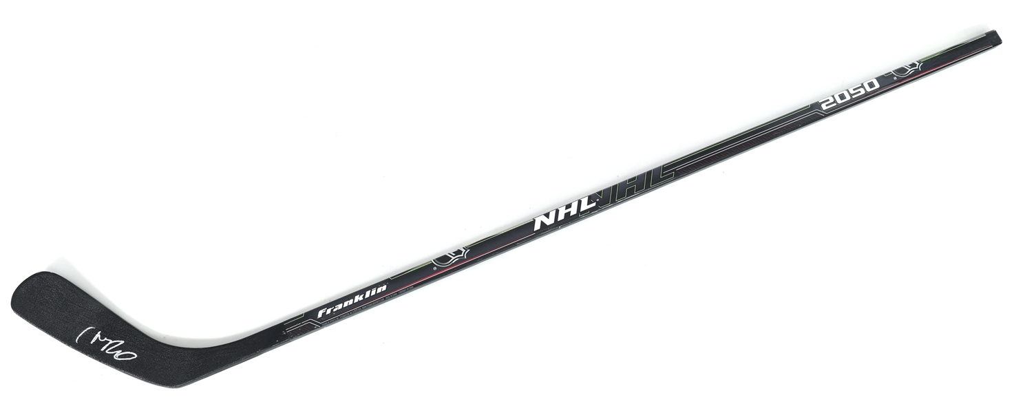 CONNOR MCDAVID EDMONTON OILERS AUTOGRAPHED HOCKEY STICK
