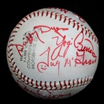 1973 NEW YORK METS TEAM AUTOGRAPH BASEBALL