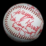 1973 NEW YORK METS TEAM AUTOGRAPH BASEBALL