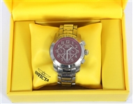 MEN'S INVICTA QUARTZ MOVEMENT WRISTWATCHES