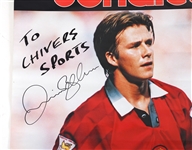 DAVID BECKHAM AUTOGRAPHED PRINTS 