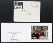 1993 KING CHARLES III SIGNED CHRISTMAS CARD