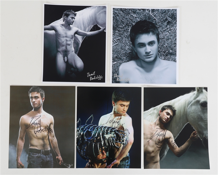 DANIEL RADCLIFFE AUTOGRAPHED PHOTO PRINTS 