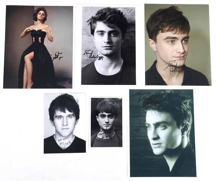 HARRY POTTER AUTOGRAPHS - RADCLIFFE, WATSON, & MELLING