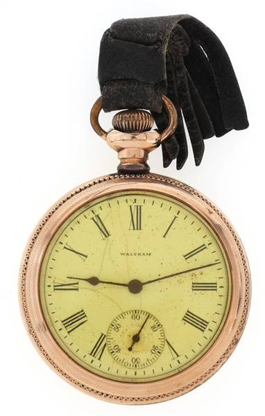 MENS WALTHAM GOLD FILLED CASE POCKET WATCH