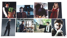 HARRY POTTER CAST SIGNATURES: WATSON, FELTON, RADCLIFFE